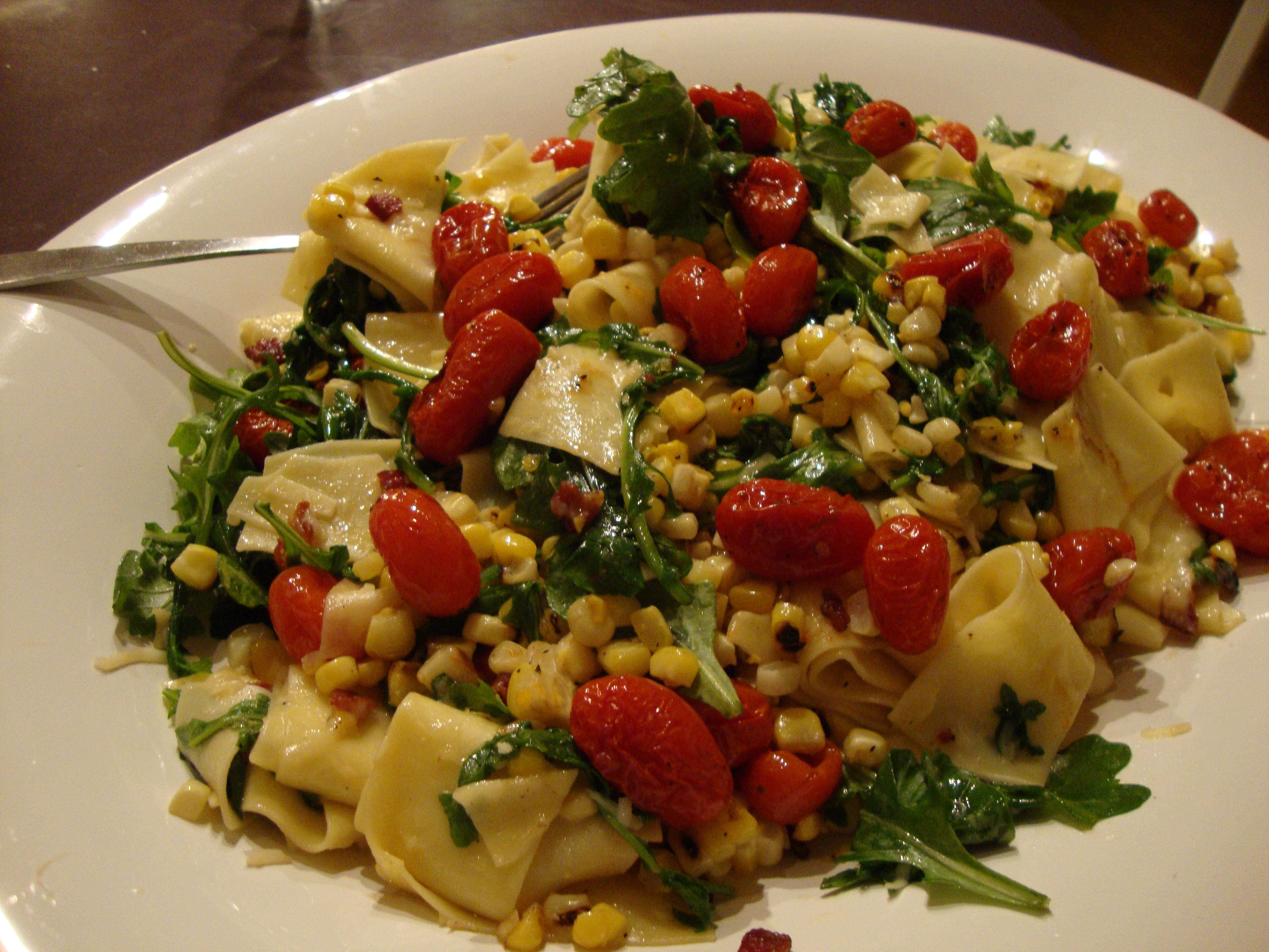 Al Dente Papparadelle with aphrodisiac ingredients 