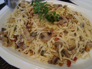 another beautiful dish of al dente pasta!